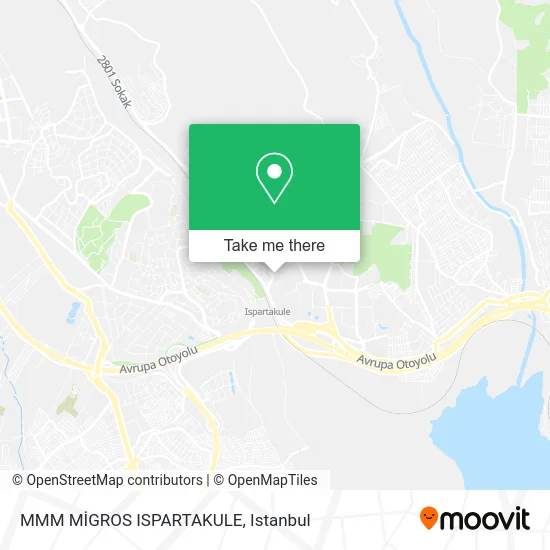 MMM MİGROS ISPARTAKULE map