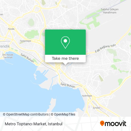Metro Toptancı Market map