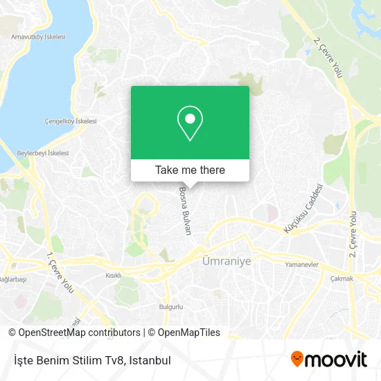 İşte Benim Stilim Tv8 map