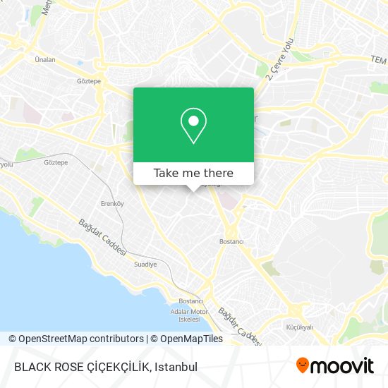 BLACK ROSE ÇİÇEKÇİLİK map