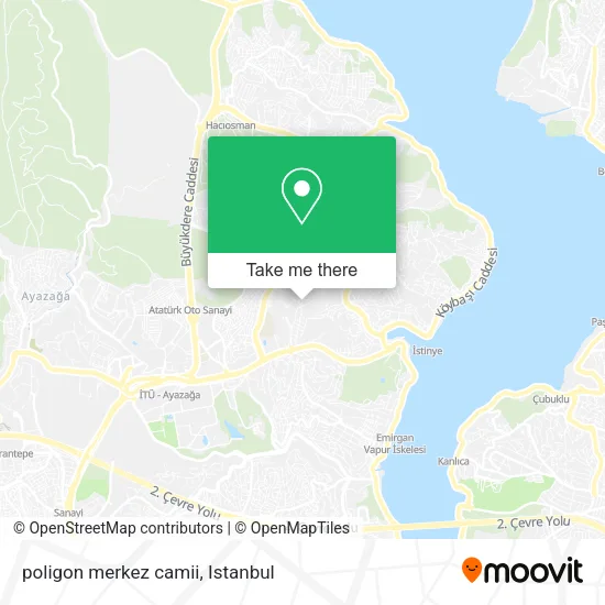 poligon merkez camii map