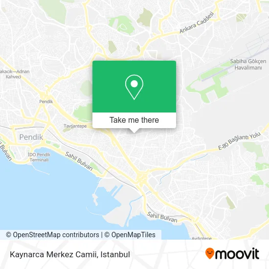 Kaynarca Merkez Camii map