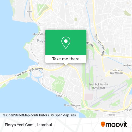 Florya Yeni Camii map