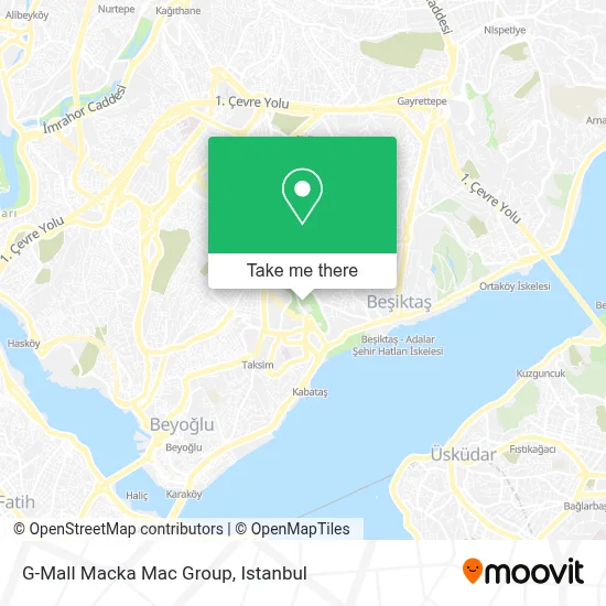 G-Mall Macka Mac Group map