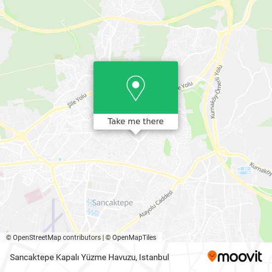 Sancaktepe Kapalı Yüzme Havuzu map