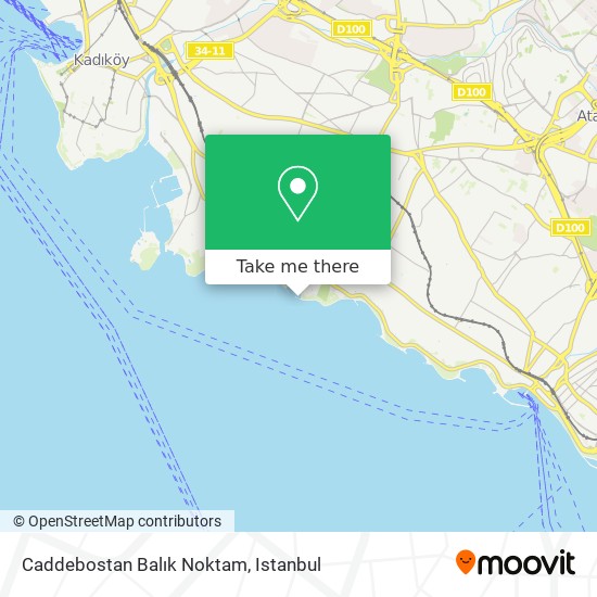 Caddebostan Balık Noktam map