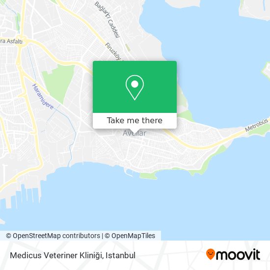 Medicus Veteriner Kliniği map