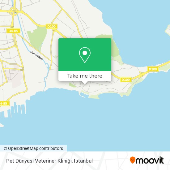 Pet Dünyası Veteriner Kliniği map