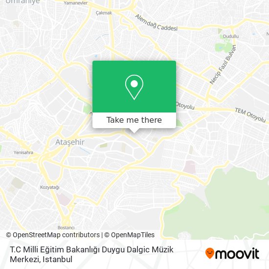 T.C Milli Eğitim Bakanlığı Duygu Dalgic Müzik Merkezi map