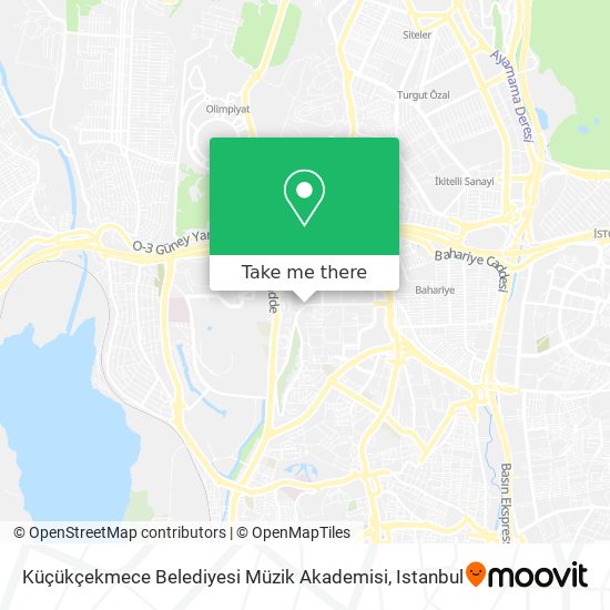 Küçükçekmece Belediyesi Müzik Akademisi map