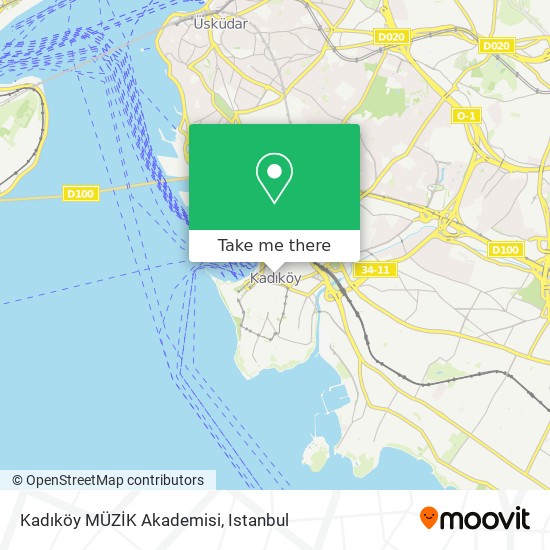 Kadıköy MÜZİK Akademisi map