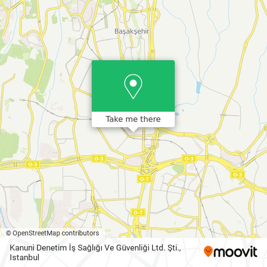 Kanuni Denetim İş Sağlığı Ve Güvenliği Ltd. Şti. map