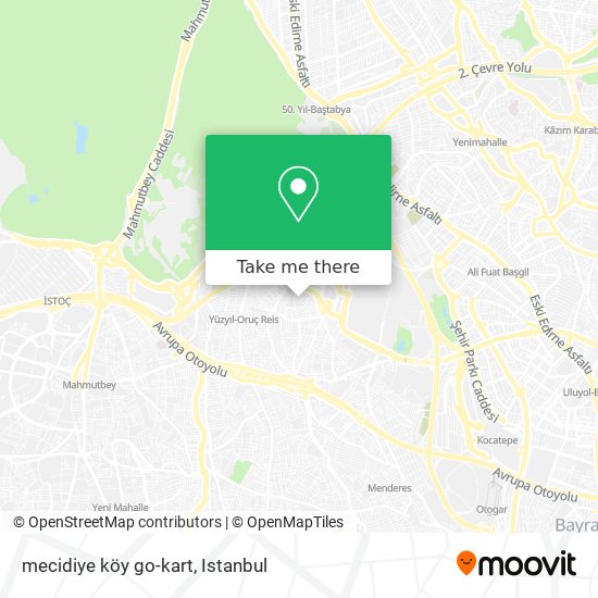 mecidiye köy  go-kart map