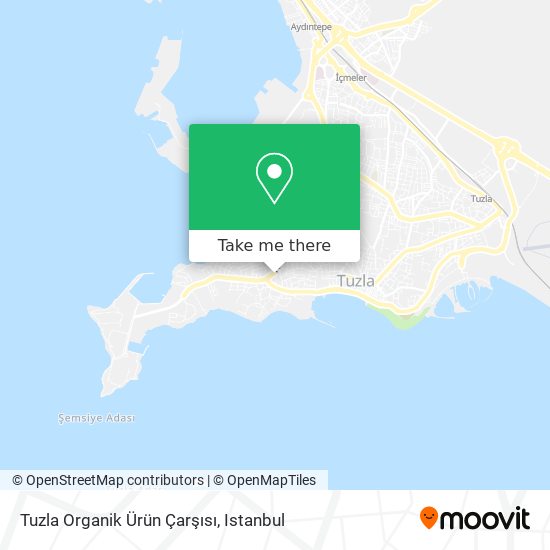 Tuzla Organik Ürün Çarşısı map