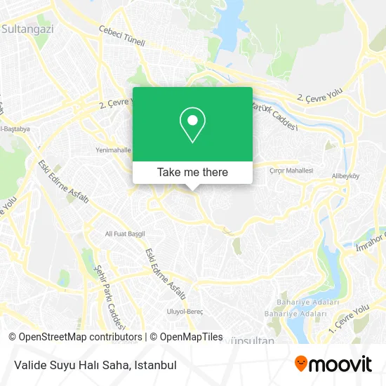 Valide Suyu Halı Saha map