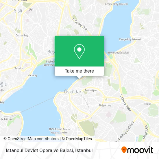 İstanbul Devlet Opera ve Balesi map