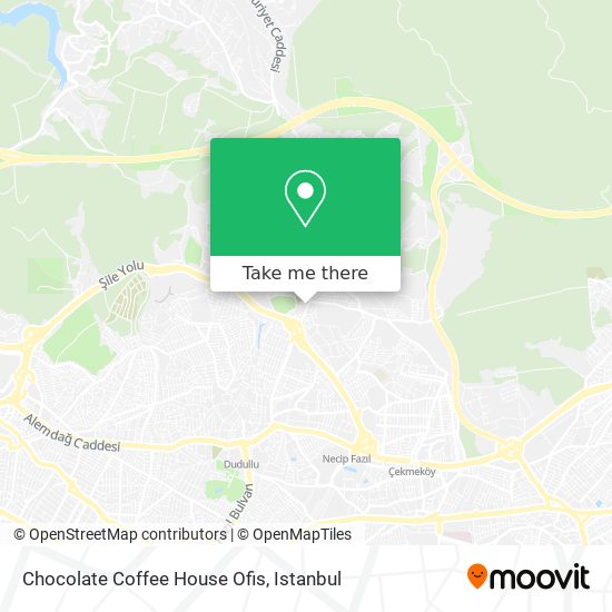Chocolate Coffee House Ofis map