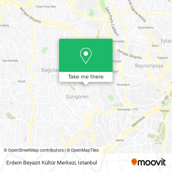Erdem Beyazıt Kültür Merkezi map