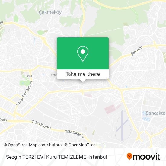 Sezgin TERZI EVİ Kuru TEMIZLEME map