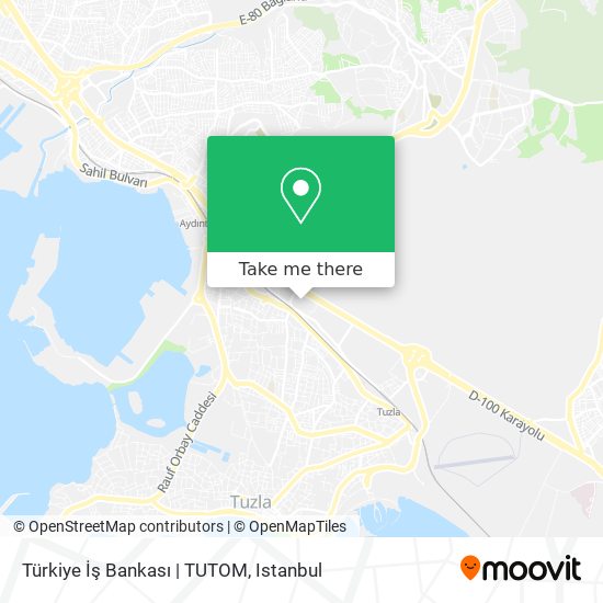Türkiye İş Bankası | TUTOM map