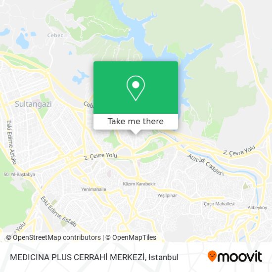 MEDICINA PLUS CERRAHİ MERKEZİ map