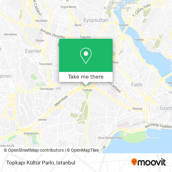 Topkapı Kültür Parkı map