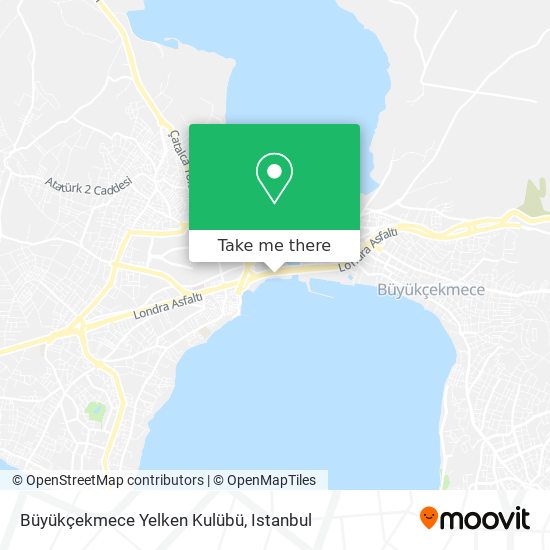 Büyükçekmece Yelken Kulübü map