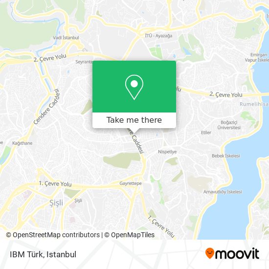 IBM Türk map