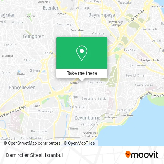 Demirciler Sitesi map