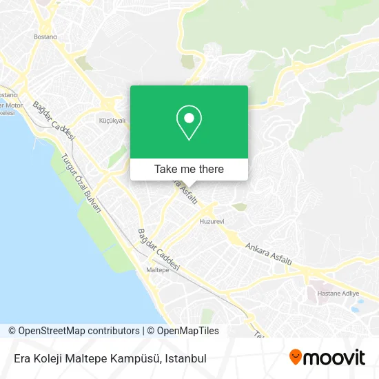 Era Koleji Maltepe Kampüsü map