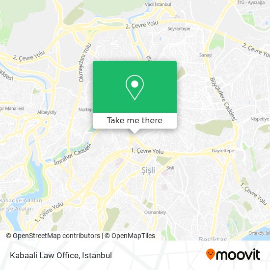 Kabaali Law Office map