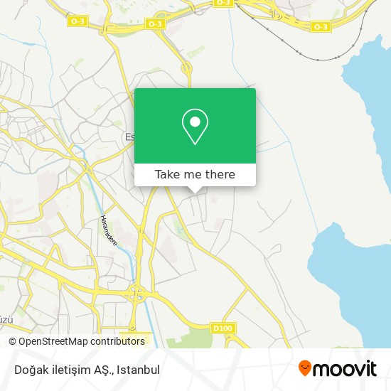 Doğak iletişim AŞ. map