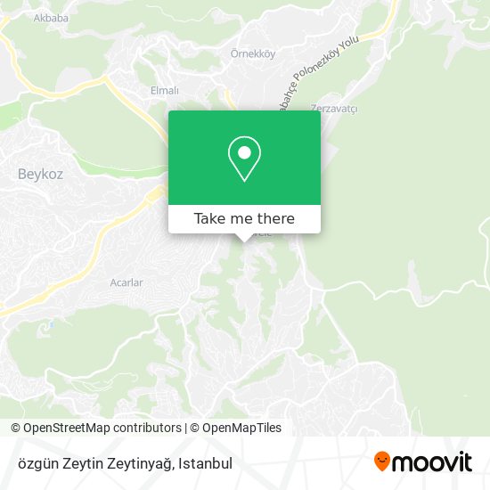 özgün Zeytin Zeytinyağ map