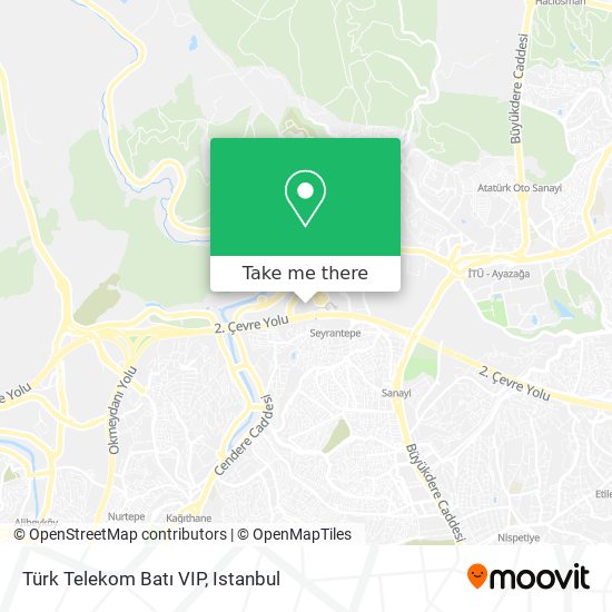 Türk Telekom Batı VIP map