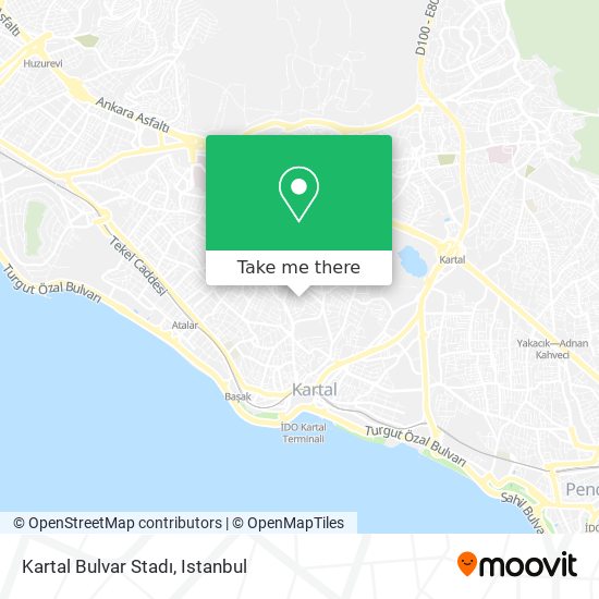 Kartal Bulvar Stadı map