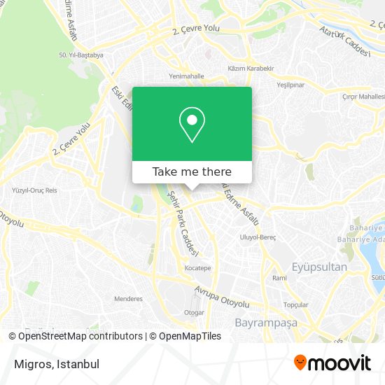 Migros map