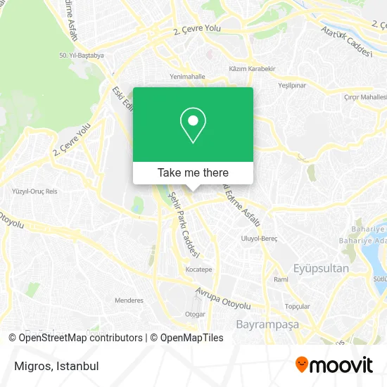 Migros map