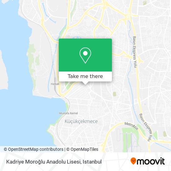 Kadriye Moroğlu Anadolu Lisesi map