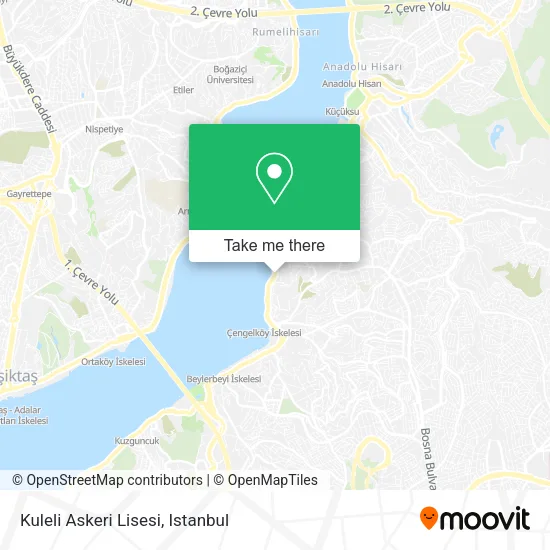 Kuleli Askeri Lisesi map