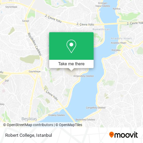 Robert College map