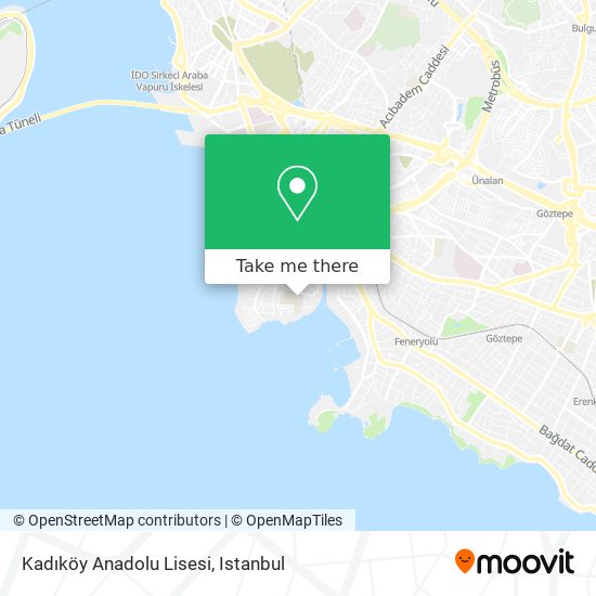 Kadıköy Anadolu Lisesi map