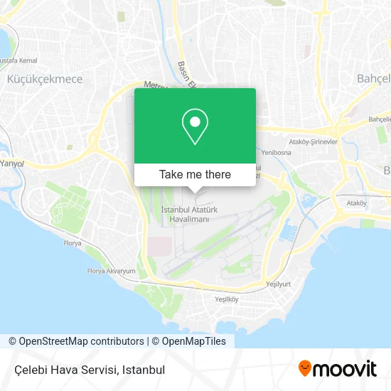 Çelebi Hava Servisi map