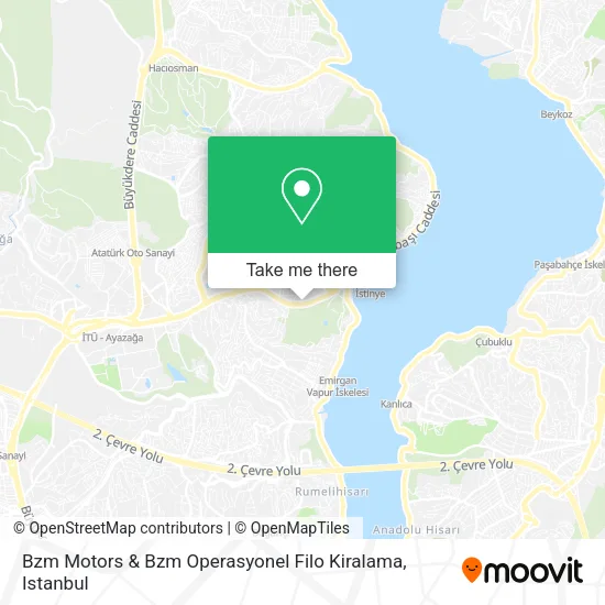 Bzm Motors & Bzm Operasyonel Filo Kiralama map