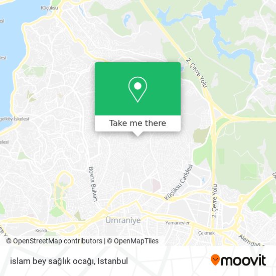 islam bey sağlık ocağı map