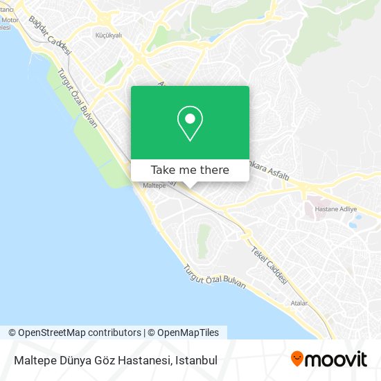 Maltepe Dünya Göz Hastanesi map