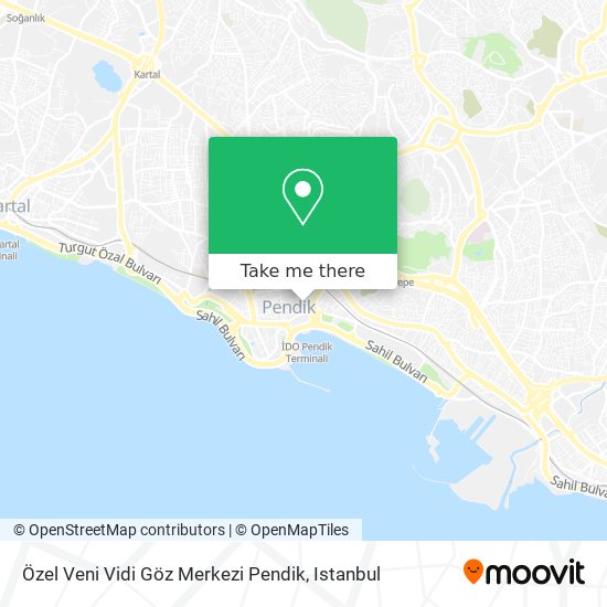 Özel Veni Vidi Göz Merkezi Pendik map