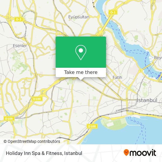 Holiday Inn Spa & Fitness map