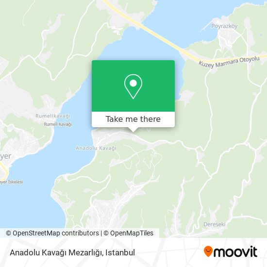 Anadolu Kavağı Mezarlığı map