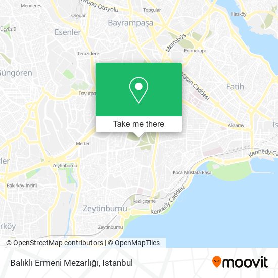 Balıklı Ermeni Mezarlığı map