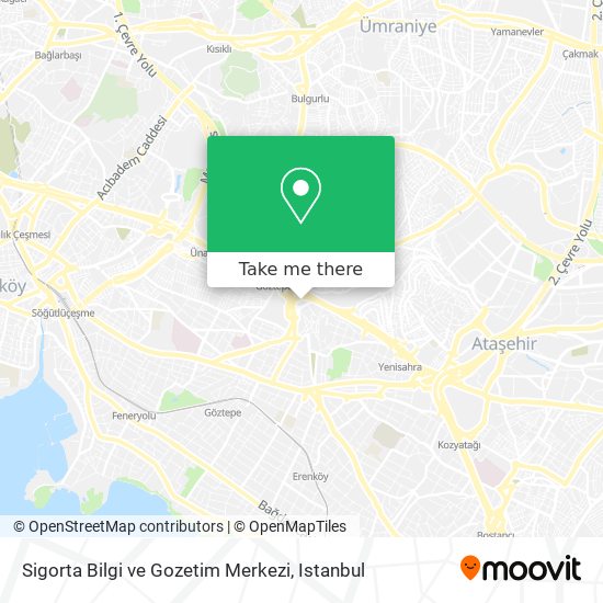 Sigorta Bilgi ve Gozetim Merkezi map